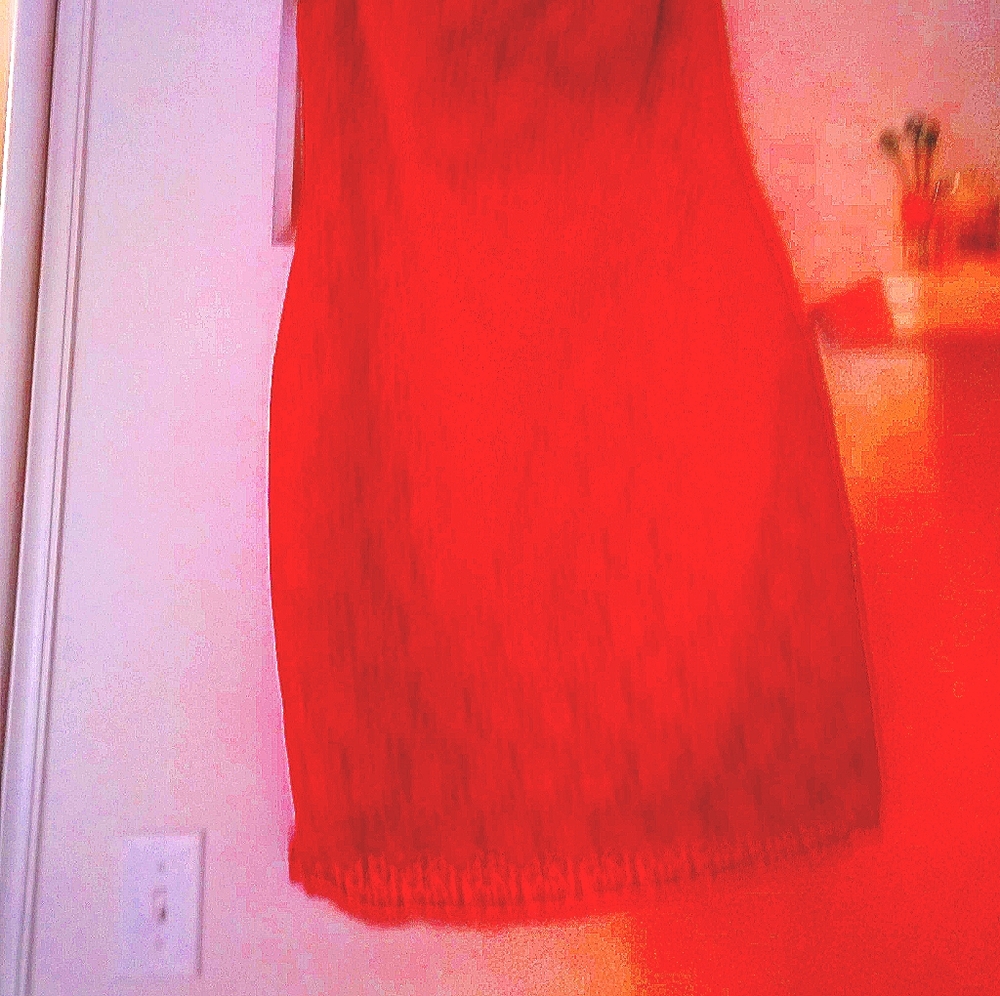 Red dress